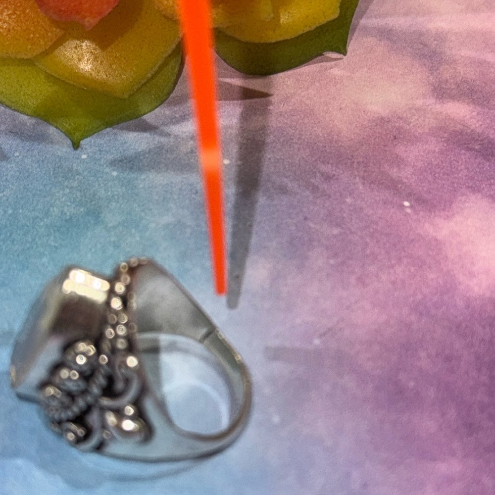 Silver Opalite Ring - image 5